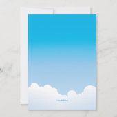 Dubbel Afstuderen Pet Toss Verticaal Kaart (Achterkant)