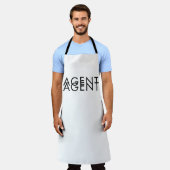Dubbel Agent Pictogram Schort (Gedragen)