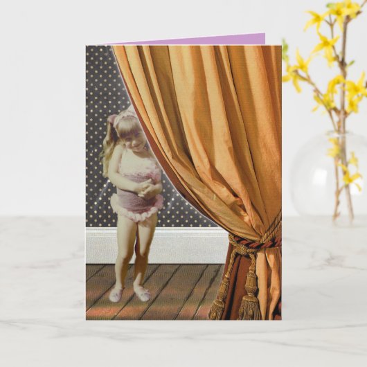 Dubbel Akte Kaart (Gele Bloem)