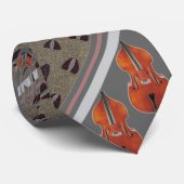 Dubbel BasStropdas met het Patroon van de Stropdas (Opgerold)