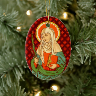 Dubbel beeld St. Apollonia (VVP 001) Keramisch Ornament