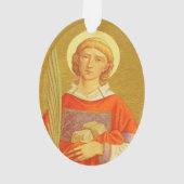 Dubbel Beeld St. Stephen (PM 08) Acryl Ornament (achterkant)