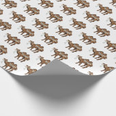Dubbel de Joy Camel Cadeaupapier (Hoek)
