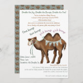 Dubbel de vreugde, dubbele liefde kaart (Voorkant / Achterkant)