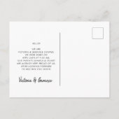 Dubbel de vreugde tweeling geboorte foto aankondig briefkaart (Achterkant)