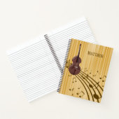 Dubbel doorsnede Koord Instrument (groot) Notitieboek (Binnen)