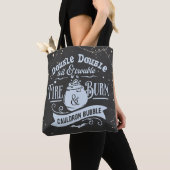 Dubbel Dubbel Pet en Trouble Halloween Tote Bag (Dichtbij)
