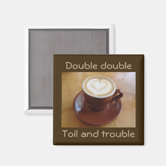 Dubbel dubbel, zwoegen en problemen magneet (Voorkant / Achterkant)