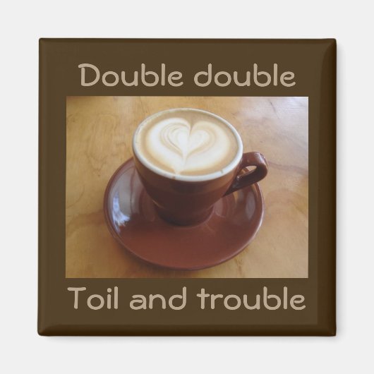 Dubbel dubbel, zwoegen en problemen magneet (Voorkant)