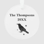 Dubbel dubbelblind en moeilijk acrylhoudend Orname Ornament (achterkant)