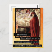 Dubbel, dubbelzinnig, stookolie en probleemloze gr briefkaart (Voorkant / Achterkant)