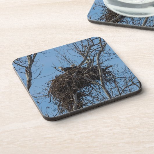 Dubbel Eagle Trouble Bier Onderzetter (Linkerzijde)