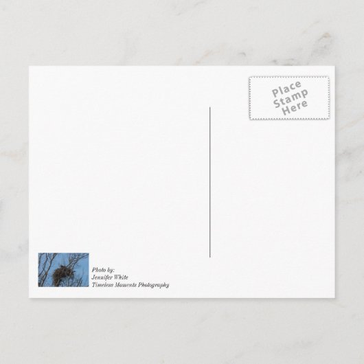 Dubbel Eagle Trouble Briefkaart (Achterkant)