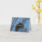 Dubbel Eagle Trouble Denking of You Kaart (Gele Bloem)