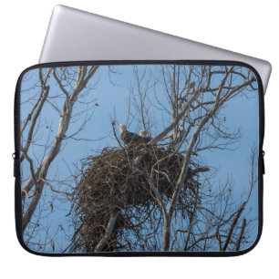 Dubbel Eagle Trouble Laptop Sleeve