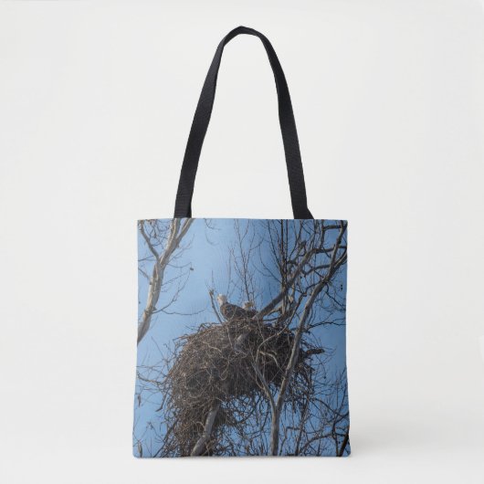 Dubbel Eagle Trouble Tote Bag (Voorkant)