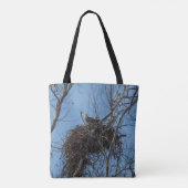 Dubbel Eagle Trouble Tote Bag (Achterkant)