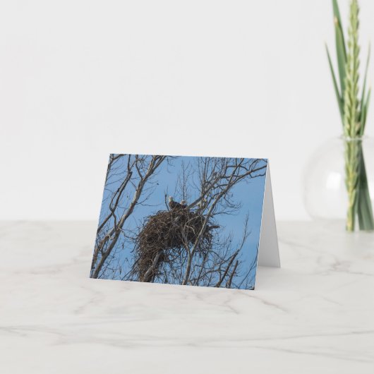 Dubbel Eagle Trouble Wenskaart Kaart (Voorkant)