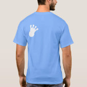 Dubbel fluiten als een kamp | Verse draden T-shirt (Achterkant)