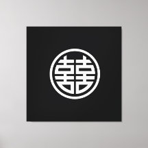 Dubbel geluk - 40x40 - Uitgerekt canvas