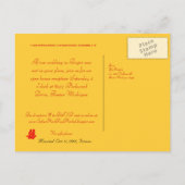 Dubbel geluk - Bewaar de datum...... Aankondigingskaart (Achterkant)