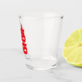 Dubbel geluk Chinees symbool Shot Glas (Rechts)