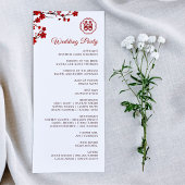 Dubbel Geluk Elegant Chinees Huwelijksprogramma