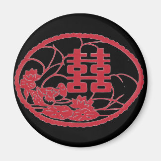 Dubbel geluk Tree Ducks Magneet