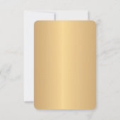 Dubbel geluk voor een Chinees trouwfeest RSVP kaar (Achterkant)