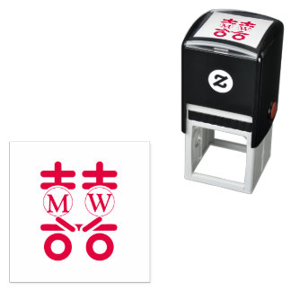 dubbel gelukkig  zelfinktende stempel