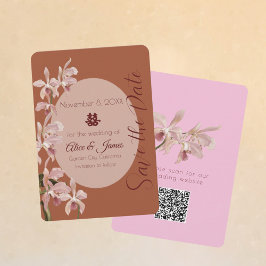 Dubbel Geluks Orchidee Save The Date