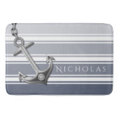 Dubbel Gestreept Anker Badmat (Voorkant)