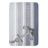 Dubbel Gestreept Anker Badmat (Voorkant Verticaal)