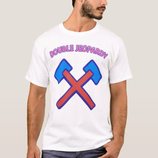 Dubbel gevaar: één proces, één gerechtigheid t-shirt