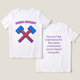Dubbel gevaar: één proces, één gerechtigheid Tri-Blend shirt