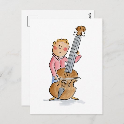 Dubbel gewicht briefkaart (Voorkant / Achterkant)