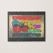 Dubbel gewicht en Muzieknoten Legpuzzel (Horizontaal)