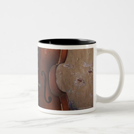 Dubbel gewicht tweekleurige koffiemok (Rechts)