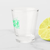 dubbel gezegend shot glas (Rechts)