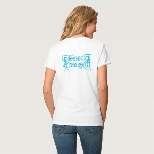 dubbel gezegend t-shirt (Achterkant volledig)