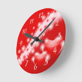 Dubbel hart ronde klok (Hoek)