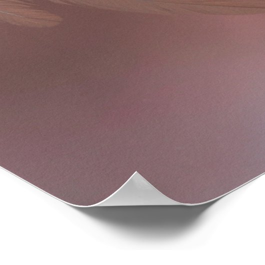 *~* Dubbel Hart Witte Engel Vleugels AP78 Opal Poster (Hoek)