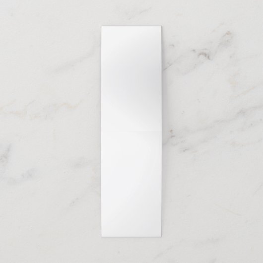 Dubbel klantenkaartje (Buitenkant ongevouwen)