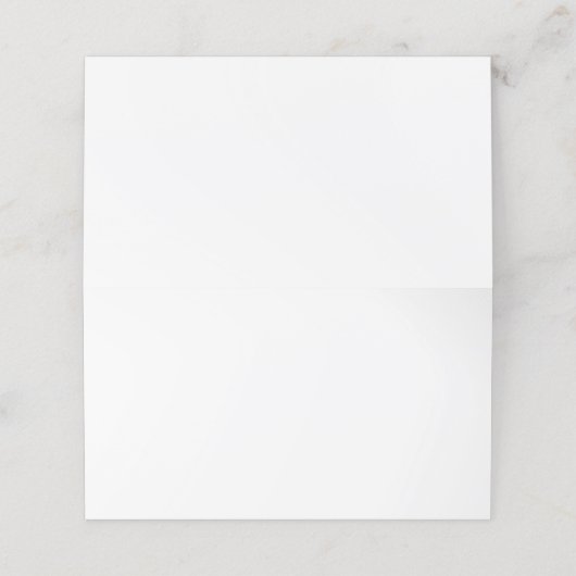 Dubbel klantenkaartje (Buitenkant ongevouwen)