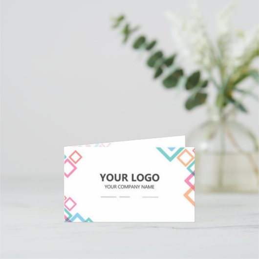 Dubbel klantenkaartje (Voorkant)