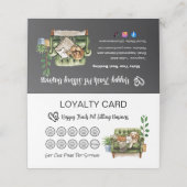 Dubbel klantenkaartje (Buitenkant ongevouwen)