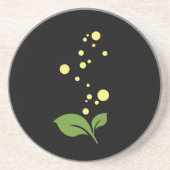 Dubbel leder zandsteen onderzetter (Voorkant)