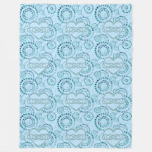 Dubbel Lemniscate Hart - Naadloze Stippen Patroon 