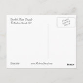 Dubbel-massauze Briefkaart (Achterkant)