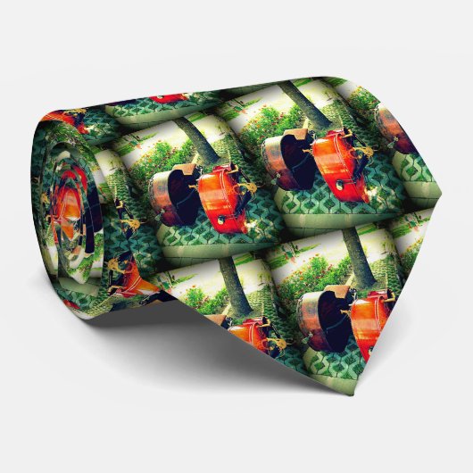 Dubbel-massauze Stropdas (Opgerold)